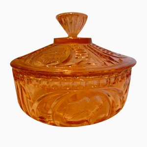 Art Deco Bowl or Chocolate Box with Lid-CAQ-1368131