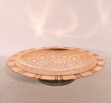 Art Deco Brass Centerpiece by Luc Lanel for Christofle-AWH-902695