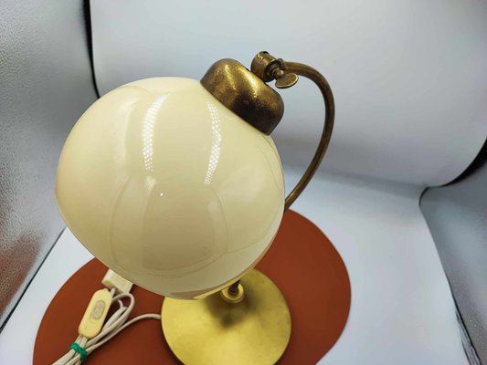 Art Deco Brass Desk Lamp, 1950s-CAQ-2021068