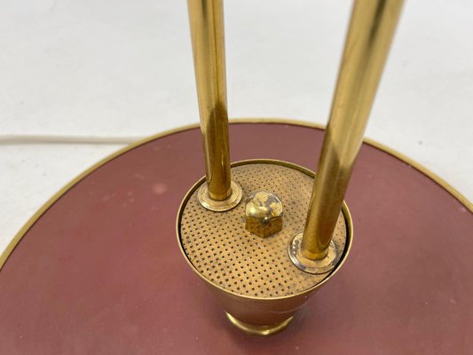 Art Deco Brass Floor Lamp, 1930s-TZ-1353345