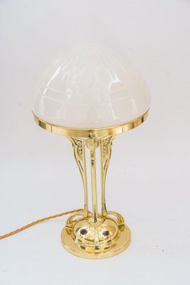 Art Deco Brass Table Lamp, Vienna, 1920s-SPD-1705209