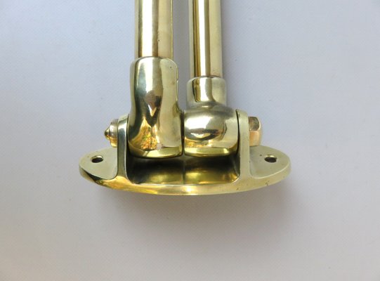 Art Deco Brass Towel Holder-EY-1177383