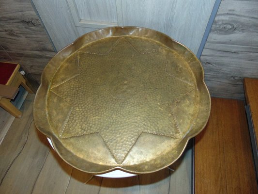 Art Deco Brass Tray-CAQ-1239139