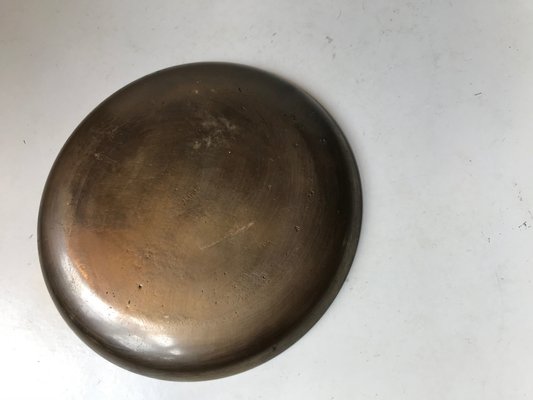 Art Deco Bronze Bowl by N. Dam Ravn for Nordisk Malm, 1930s-LCR-692023