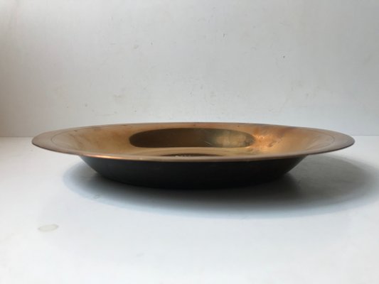 Art Deco Bronze Dish from Ægte Ildfast, 1930s-LCR-583615