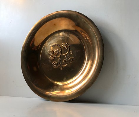 Art Deco Bronze Dish from Ægte Ildfast, 1930s-LCR-583615