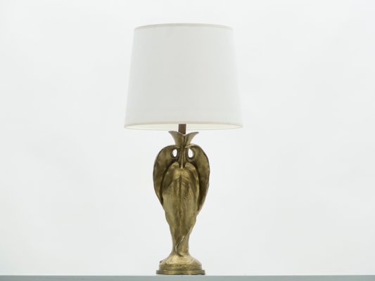 Art Deco Bronze Table Lamp, 1920s-YJA-1299910