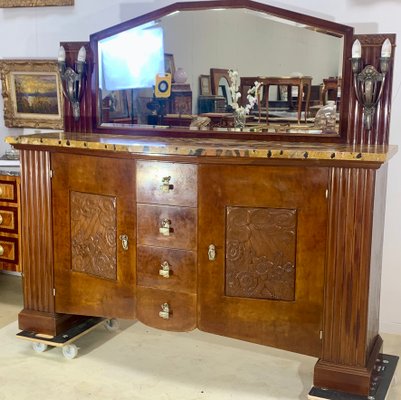 Art Deco Buffet in Cashew from Eugene Rinck, 1920-EQU-1417217