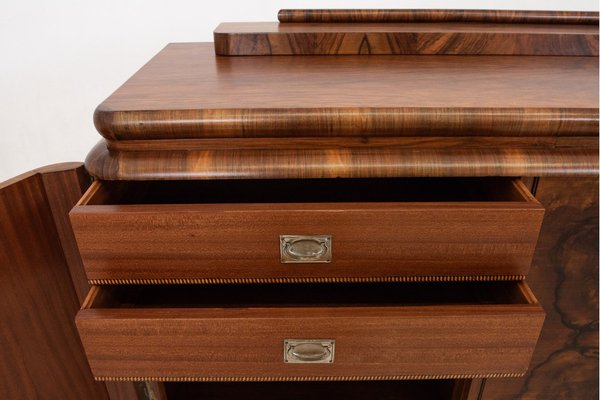 Art Deco Buffet in Walnut, 1930s-BXB-1742179