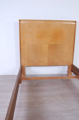 Art Deco Burl Single Bed Frame, 1930s-XSG-750181