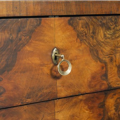 Art Deco Burl Walnut Commode from Gaetano Borsani, 1920s-NJV-715422