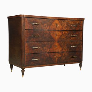 Art Deco Burl Walnut Commode from Gaetano Borsani, 1920s-NJV-715422