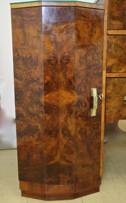 Art Deco Burr Walnut Buffet, Austria, 1925-TQA-1322250