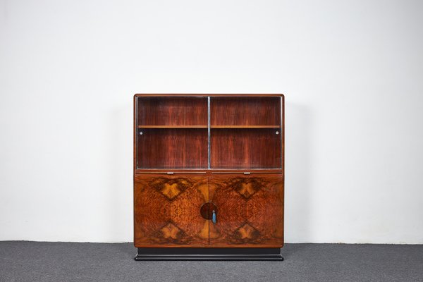 Art Deco Cabinet-Display, L Seria by Jindřich Halabala for Up Závody, 1930s-XCG-1781383