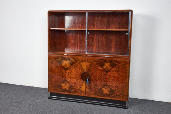 Art Deco Cabinet-Display, L Seria by Jindřich Halabala for Up Závody, 1930s-XCG-1781383