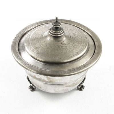 Art Deco Caviar Container from Bros Henneberg, Poland, 19th Century-BKO-1824345