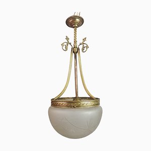 Art Deco Ceiling Lamp, 1920s-ZVO-1445275