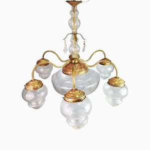 Art Deco Ceiling Lamp, 1930s-ZVO-1447250