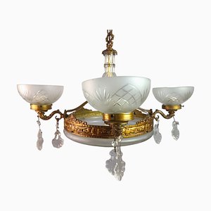 Art Deco Ceiling Lamp, 1930s-ZVO-1447254