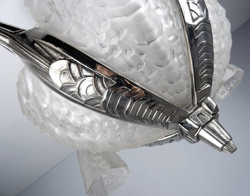 Art Deco Ceiling Lamp by André Nuet & Charles Schneider-FPY-1151145