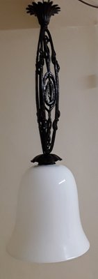 Art Deco Ceiling Lamp, France, 1930s-HOI-1425145