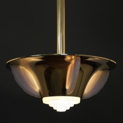 Art Deco Ceiling Lamp in the style of Jean Perzel, 1930s-SY-1723691