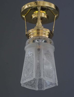 Art Deco Ceiling Lamp, Vienna, 1920s-SPD-1060353