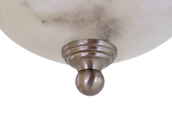 Art Deco Ceiling Lamp with Alabaster Bowl, 1990s-CXC-1756438