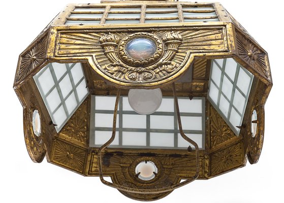 Art Deco Ceiling Light, 1890s-JCN-1706454