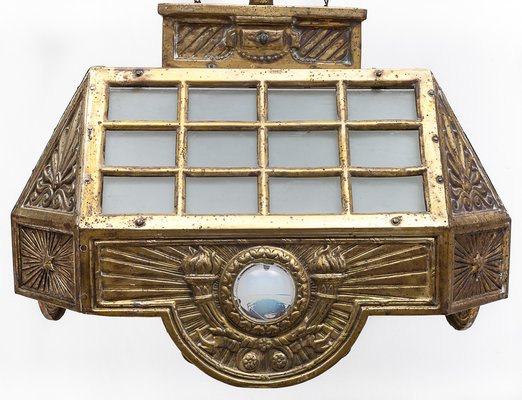 Art Deco Ceiling Light, 1890s-JCN-1706454