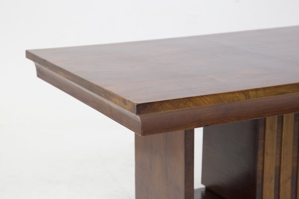 Art Deco Center Table in Precious Wood, 1920s-RCE-1448836