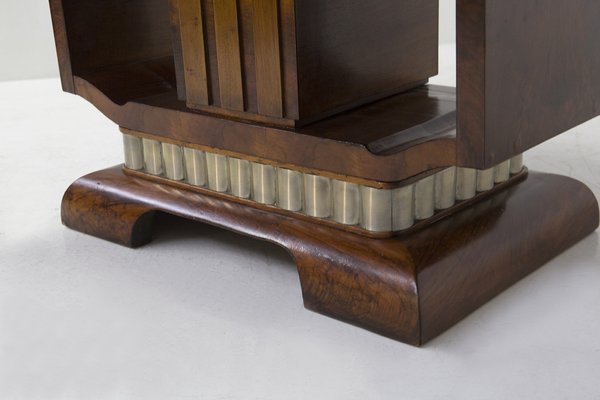 Art Deco Center Table in Precious Wood, 1920s-RCE-1448836