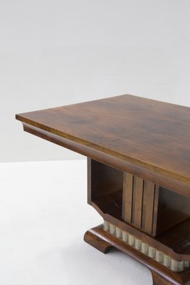 Art Deco Center Table in Precious Wood, 1920s-RCE-1448836