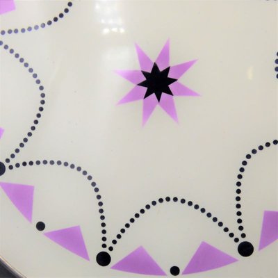 Art Deco Ceramic Cake Plate on Stand, 1920s-WK-1408671