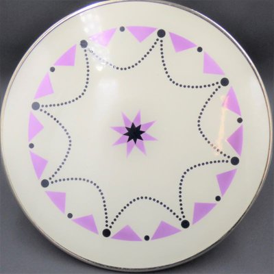 Art Deco Ceramic Cake Plate on Stand, 1920s-WK-1408671