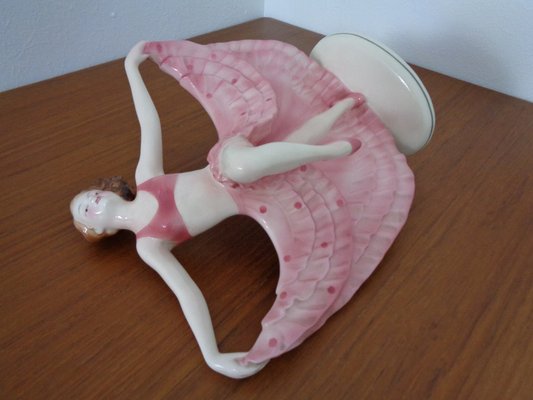 Art Deco Ceramic Dancer from Hertwig & Co Katzhütte, 1920s-RDW-1279669