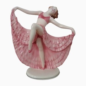 Art Deco Ceramic Dancer from Hertwig & Co Katzhütte, 1920s-RDW-1279669