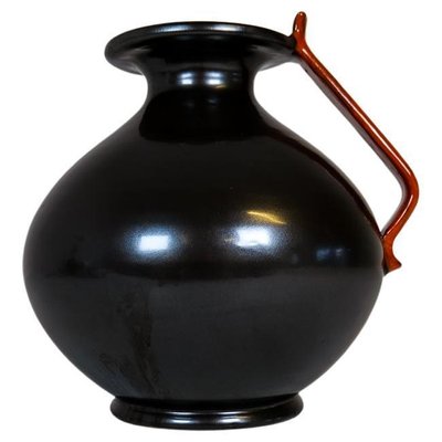 Art Deco Ceramic Globe Vase from Upsala Ekeby, Sweden, 1930s-UYK-1371216