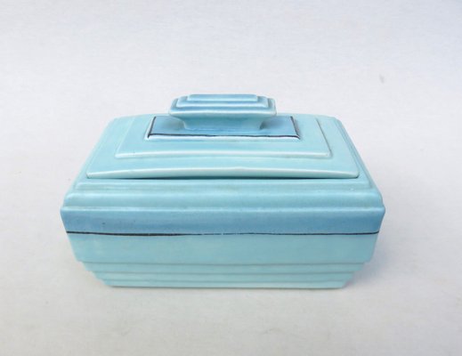 Art Deco Ceramic Pastry Tin, 1920s-EY-2036247