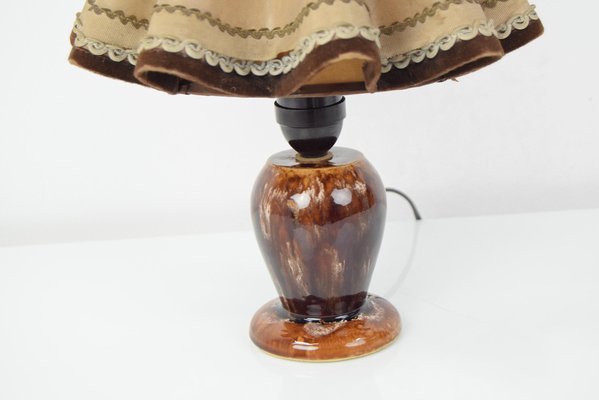 Art Deco Ceramic Table Lamp, 1930s-TZ-1317956