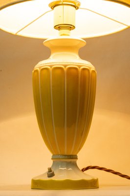 Art Deco Ceramic Table Lamp, Vienna, Austria, 1920s-SPD-1410781