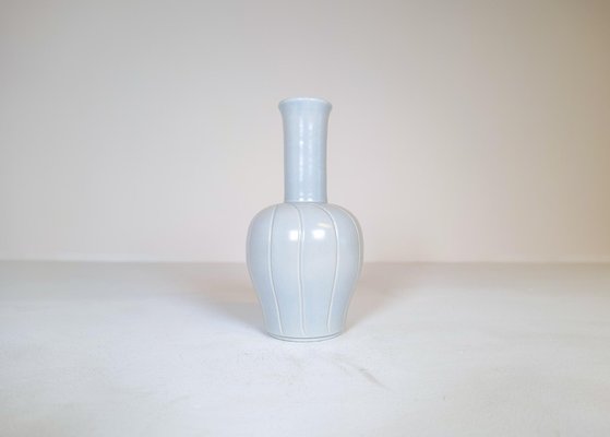 Art Deco Ceramic Vase by Ewald Dahlskog for Bo Fajans, Sweden, 1937-UYK-1181646