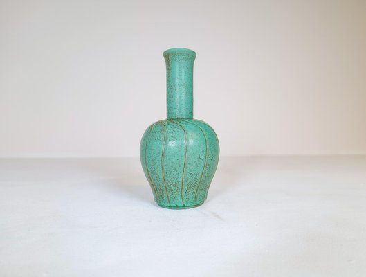 Art Deco Ceramic Vase by Ewald Dahlskog for Bo Fajans, Sweden, 1937-UYK-1181649