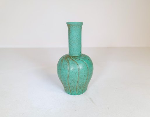 Art Deco Ceramic Vase by Ewald Dahlskog for Bo Fajans, Sweden, 1937-UYK-1181649