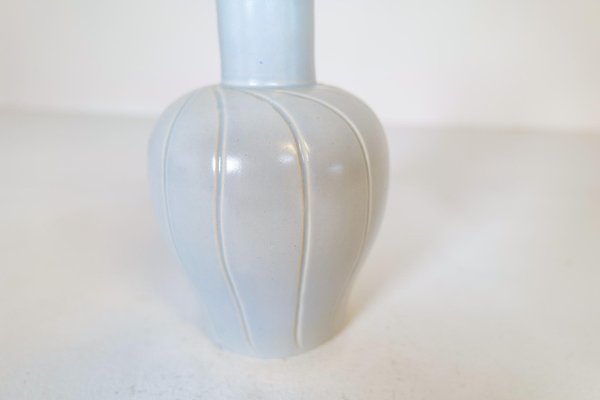 Art Deco Ceramic Vase by Ewald Dahlskog for Bo Fajans, Sweden, 1937-UYK-1181646