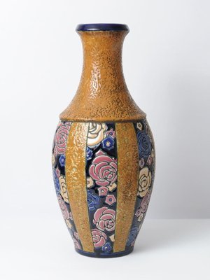 Art Deco Ceramic Vase from Amphora, 1920s-IXK-745565