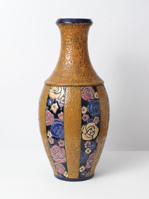 Art Deco Ceramic Vase from Amphora, 1920s-IXK-745565