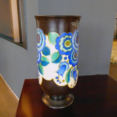 Art Deco Ceramic Vase from Keramis, 1930s-YGE-590350