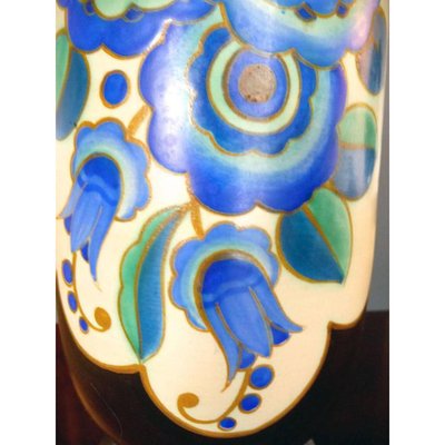 Art Deco Ceramic Vase from Keramis, 1930s-YGE-590350