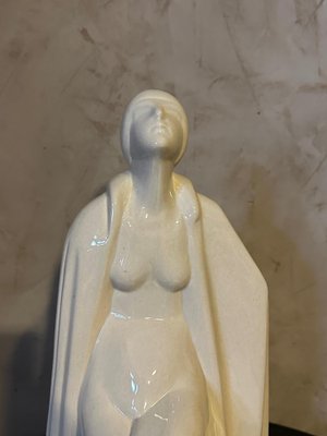 Art Deco Ceramic Woman by Louis Rivet, 1930-BFK-1804177